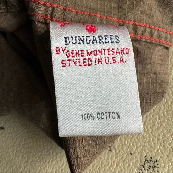 Lucky Brand Cotton Rip Stop Camo Button Down Shirt - Picture 6 of 6